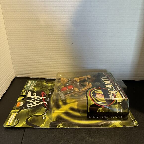 VTG 1999 WWF WWE Road Dogg Jesse James Camo Carnage Jakks Wrestling Figure MOC - Picture 5 of 7